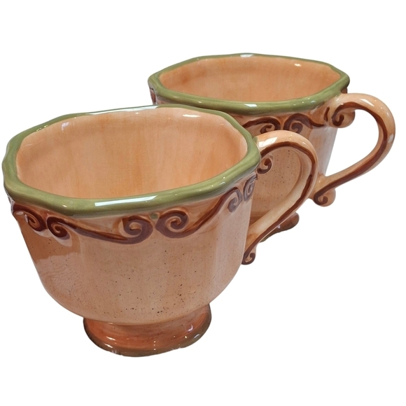 Medici Other - Tabletop Unlimited Medici Hand-Painted Italian Ceramic Mugs